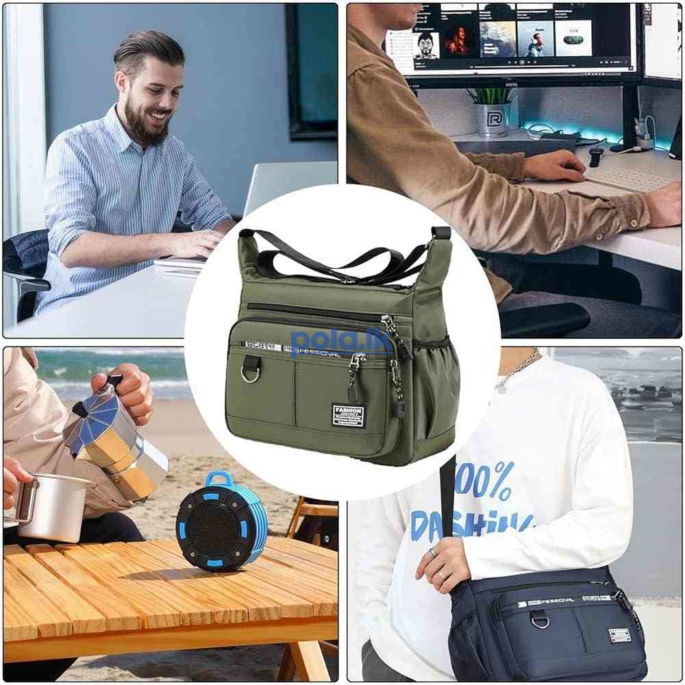 Canvas men's bag - photo 4