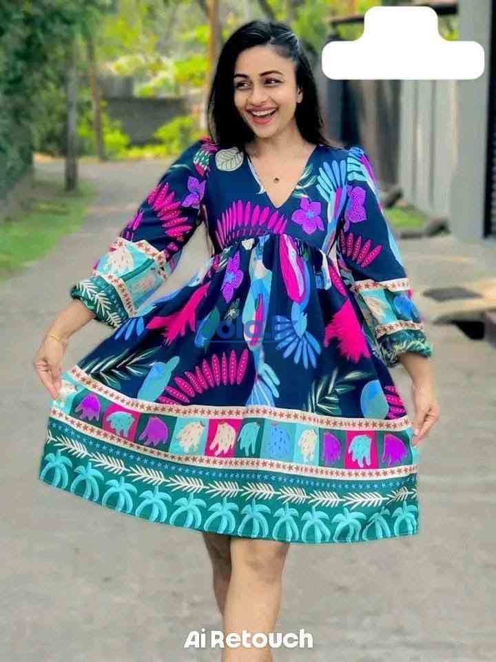Girl's short dresses - photo 2
