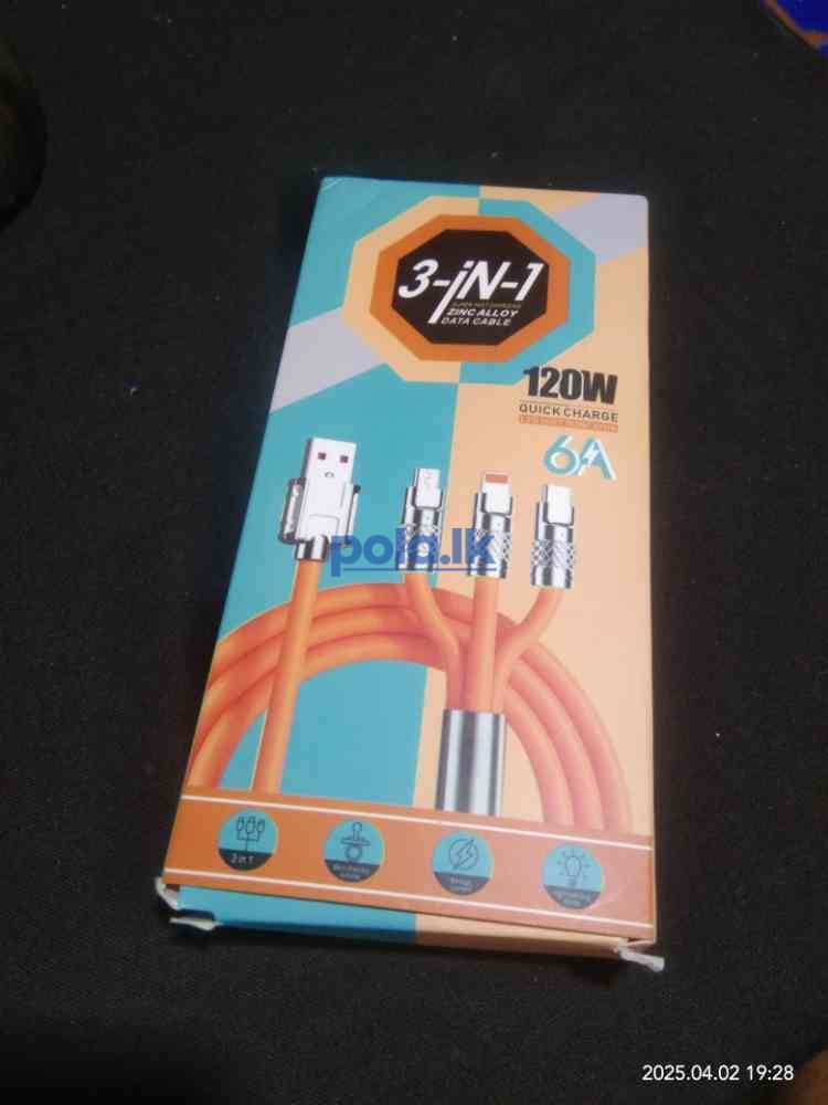 Super fast 3 in 1 charging cable - photo 2