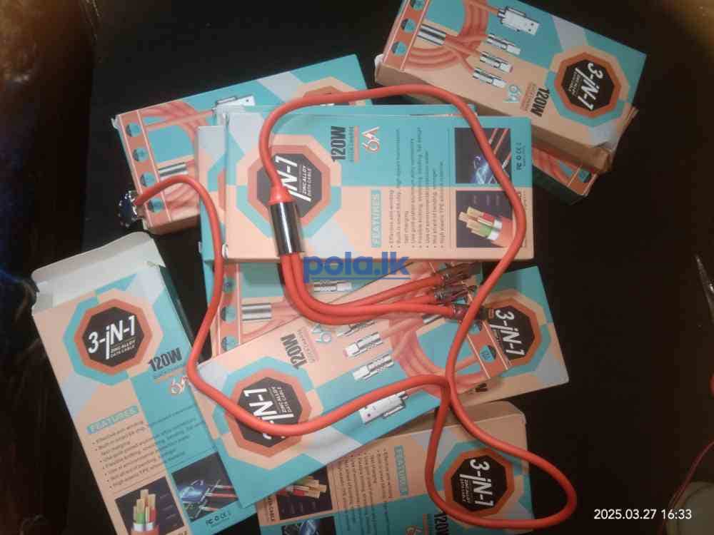 Super fast 3 in 1 charging cable - photo 1
