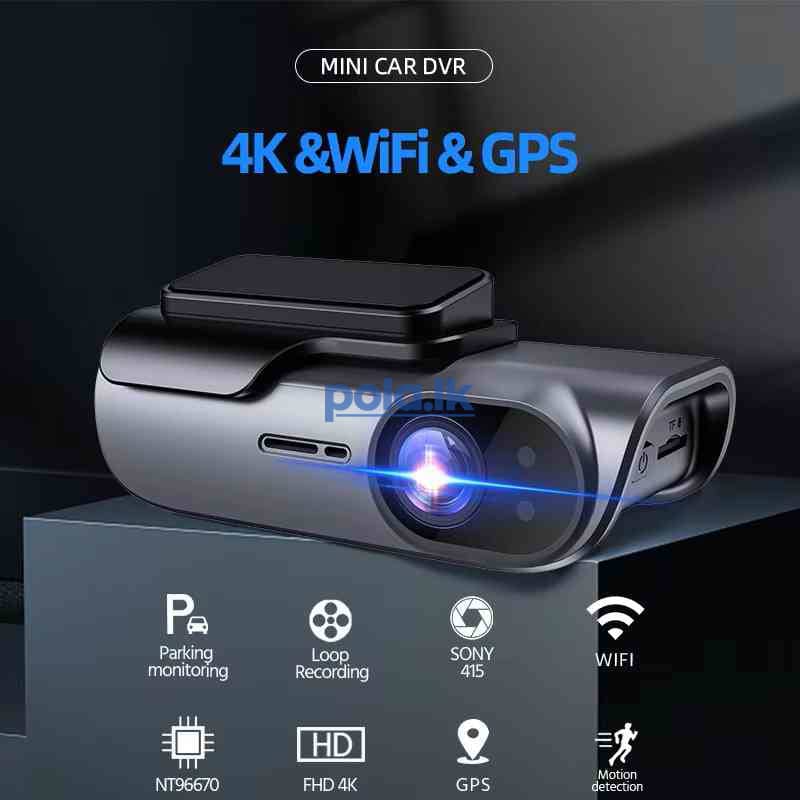 4K Dash cam wifi car DVR camera night vision12V - photo 3