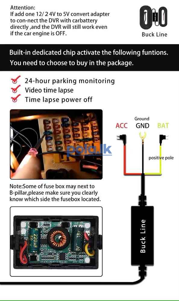 4K Dash cam wifi car DVR camera night vision12V - photo 11