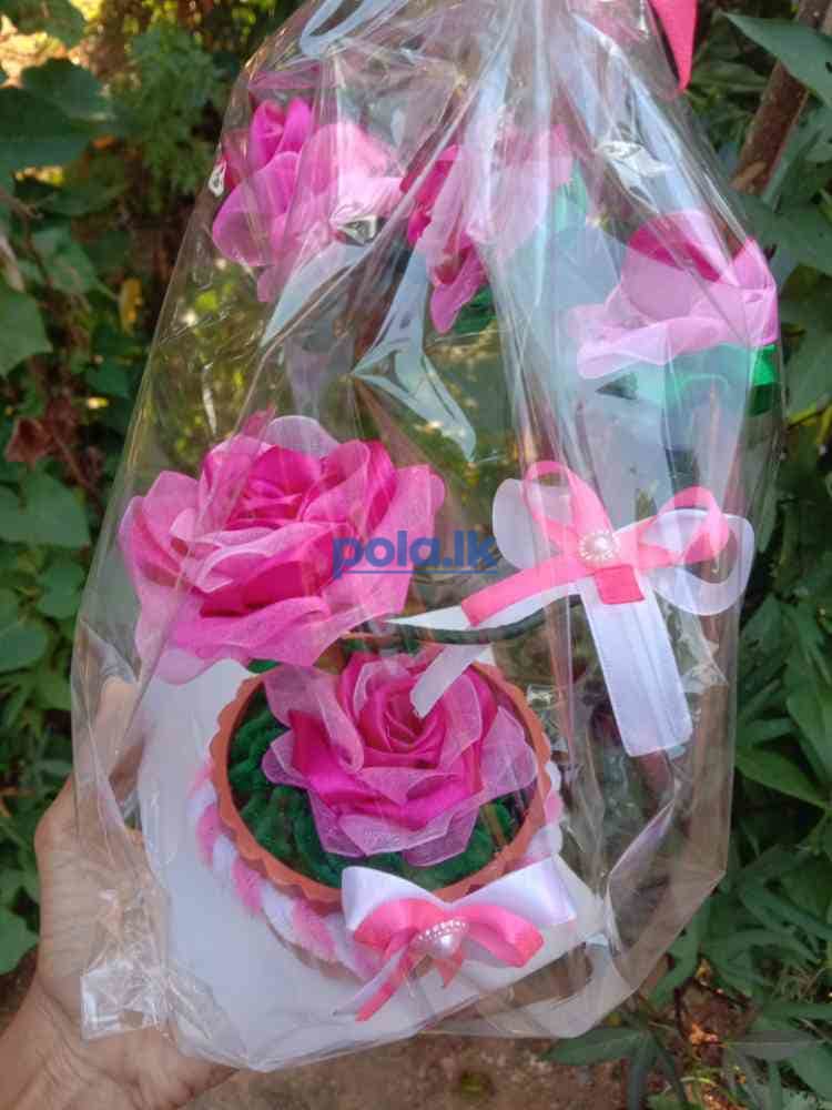 Cute ribbon rose - photo 6