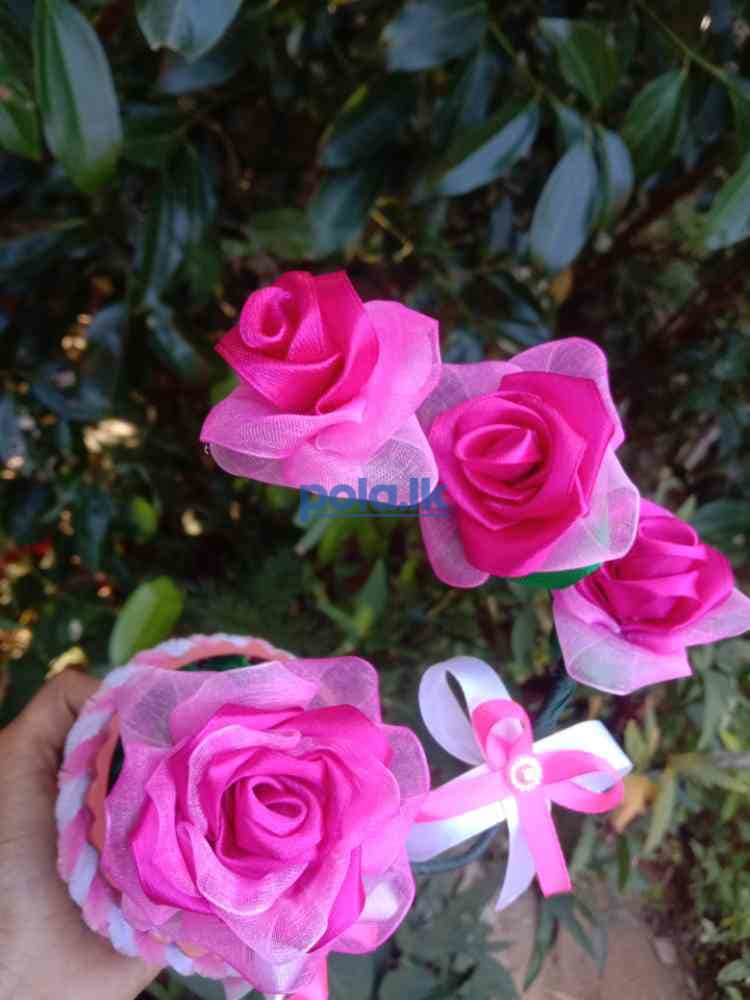 Cute ribbon rose - photo 4