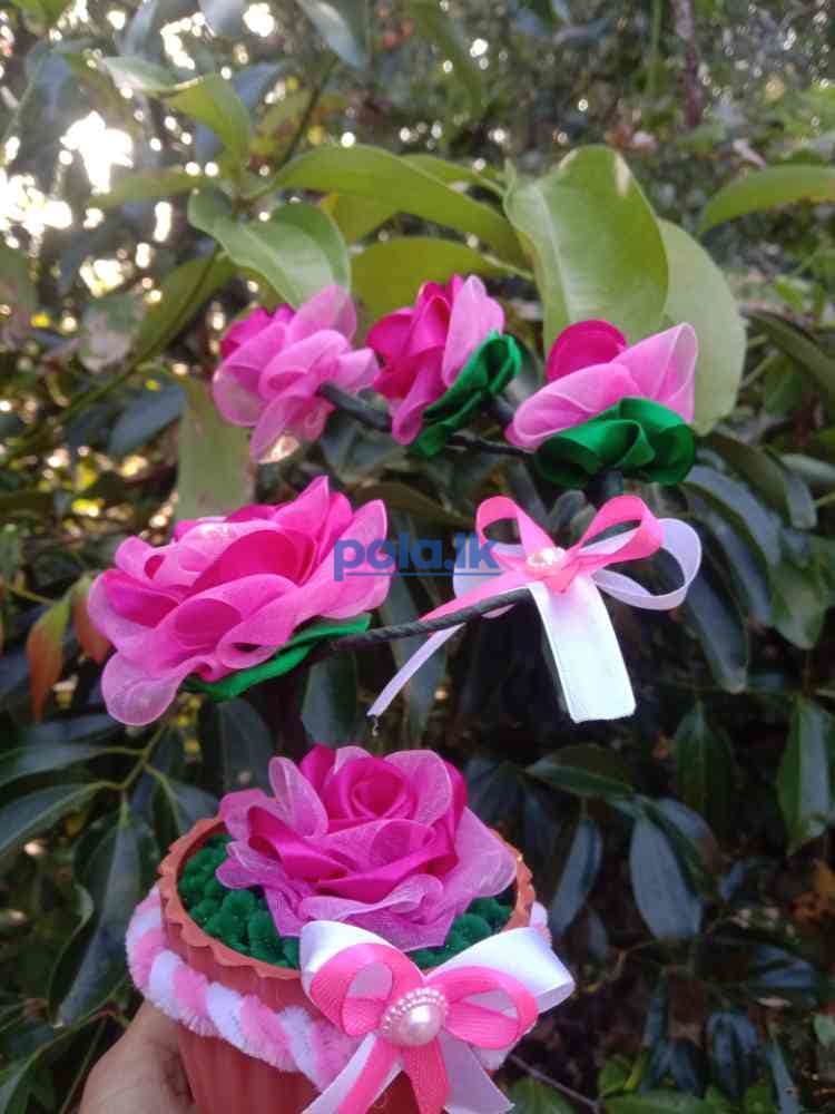 Cute ribbon rose - photo 3
