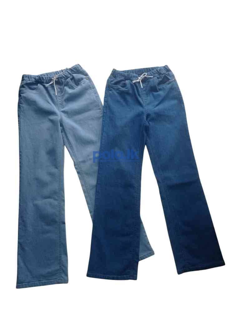 Boot cut denim jogger - photo 3