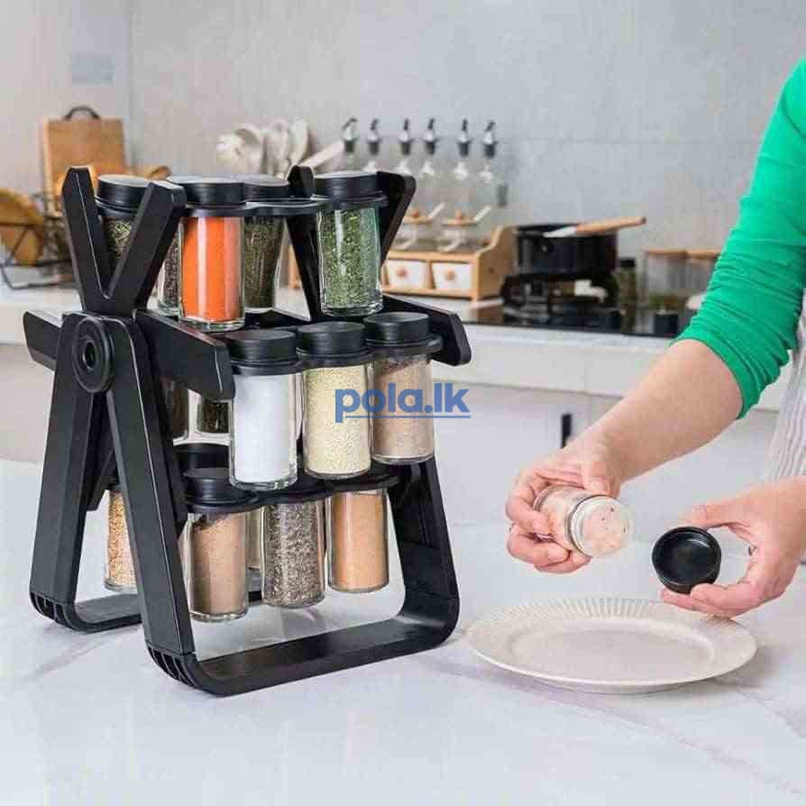 18 Pieces spice rack rotating - photo 1