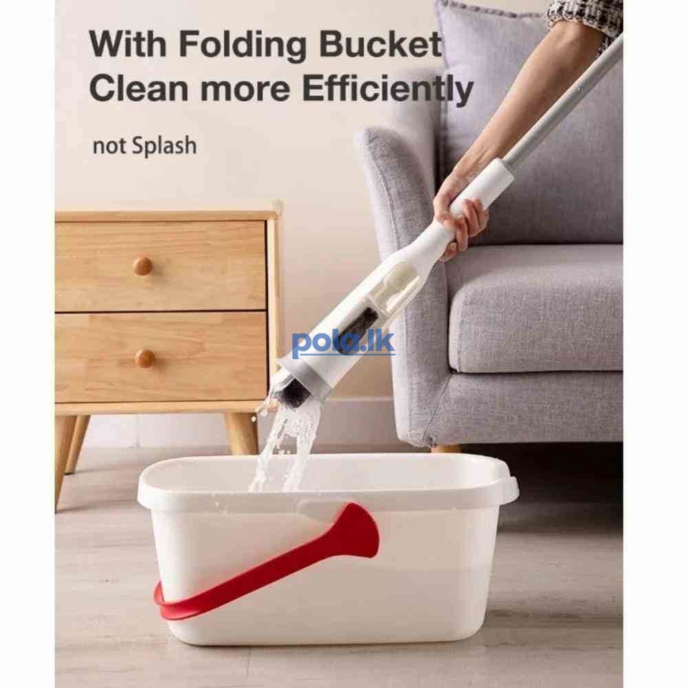 Sponge mop with folding bucket - photo 6