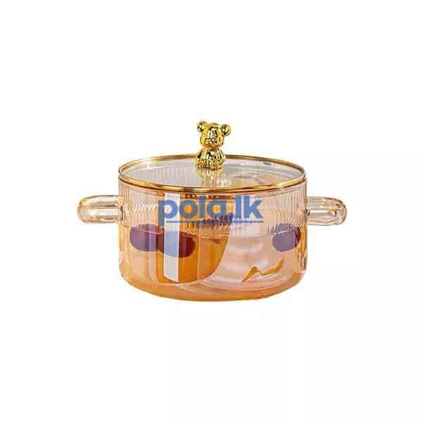 Borosilicate glass bowl - photo 1