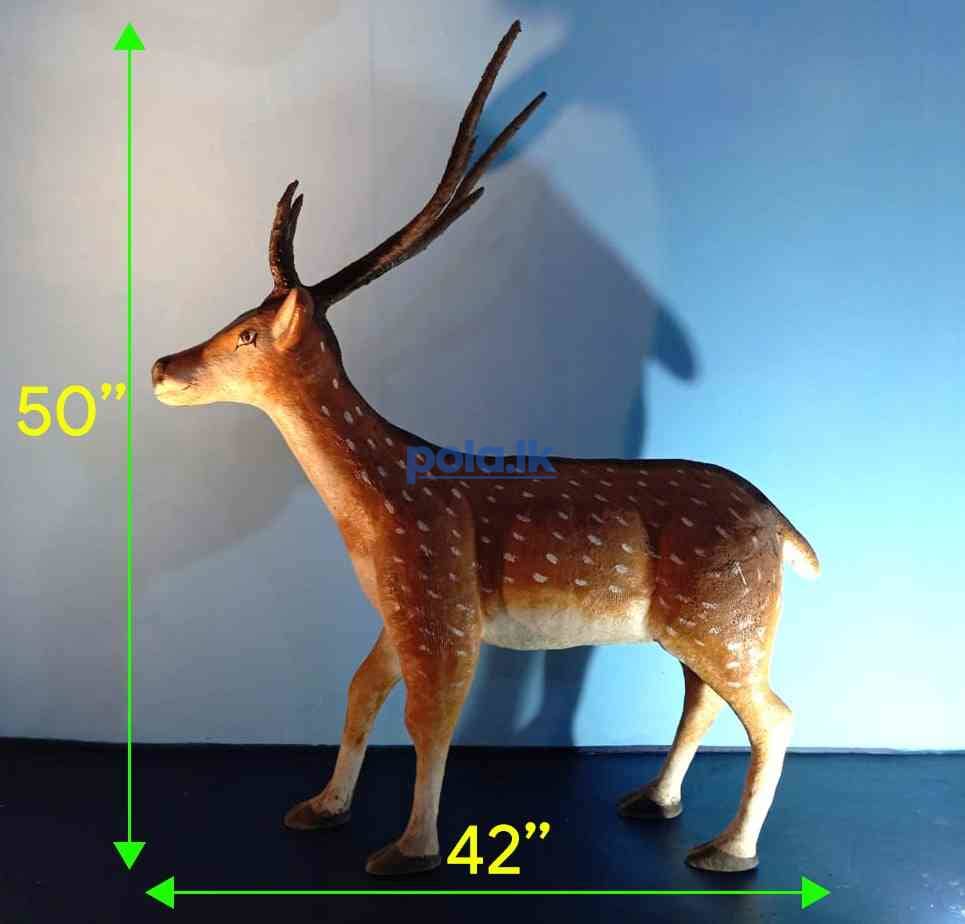 Deer statue set - photo 2