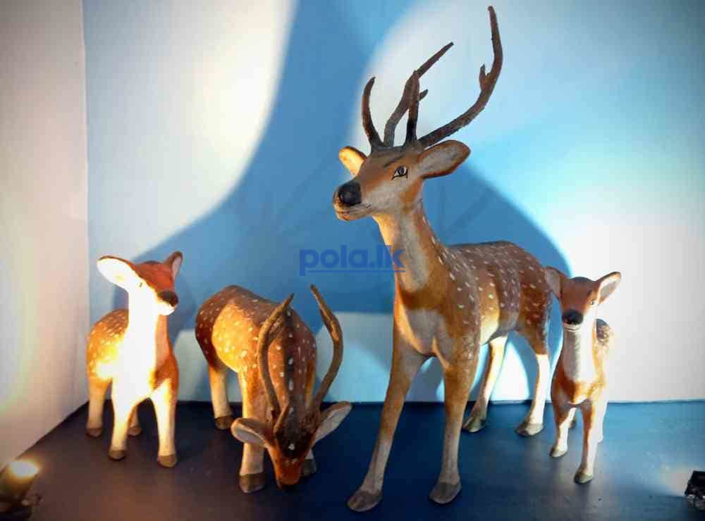 Deer statue set - photo 1