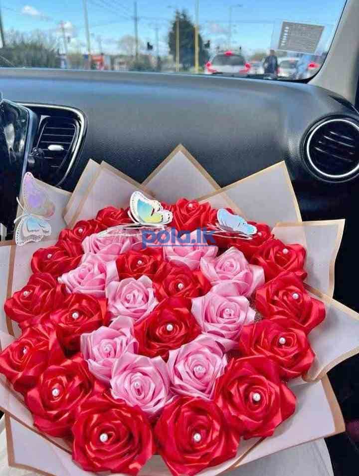 Ribbon flower bouquet price - photo 4