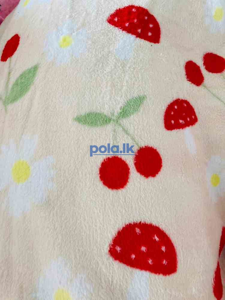 Labubu bows blanket raw material - photo 9