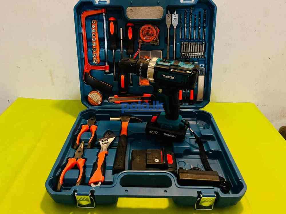 Makita cordless dril with accessories - photo 6