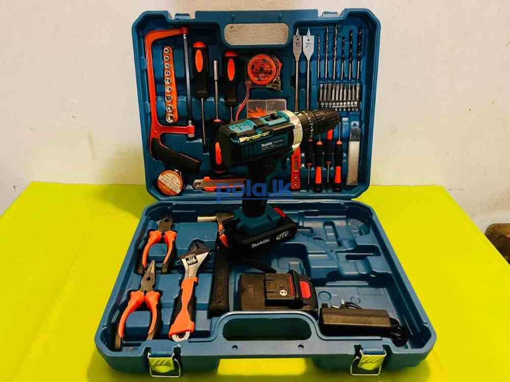 Makita cordless dril with accessories - photo 4