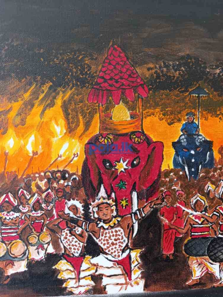 Srilankan buddhist festival in kandy - photo 2