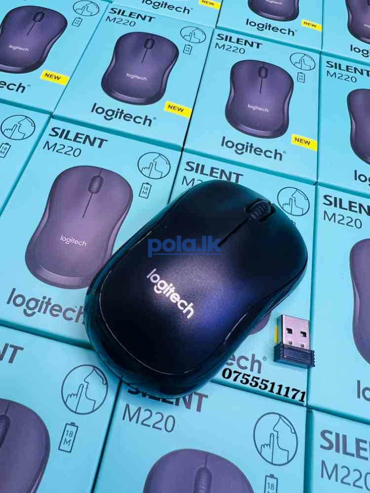 Logitech silent click m220 mouse - photo 3