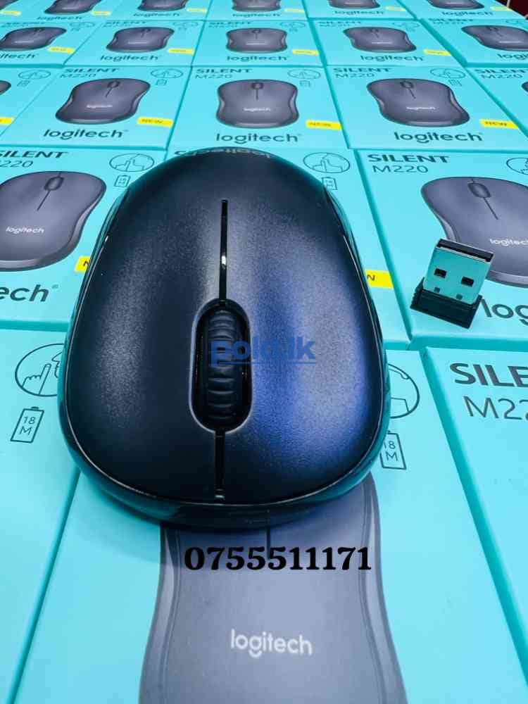 Logitech silent click m220 mouse - photo 2