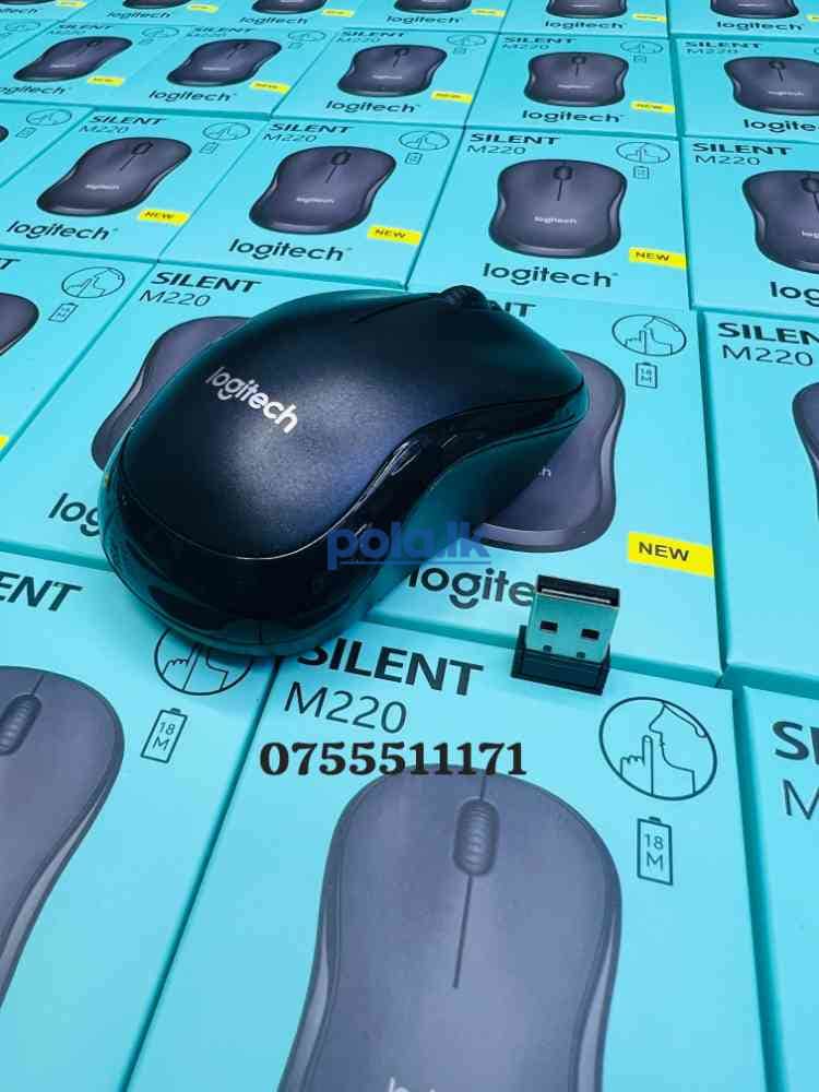 Logitech silent click m220 mouse - photo 1