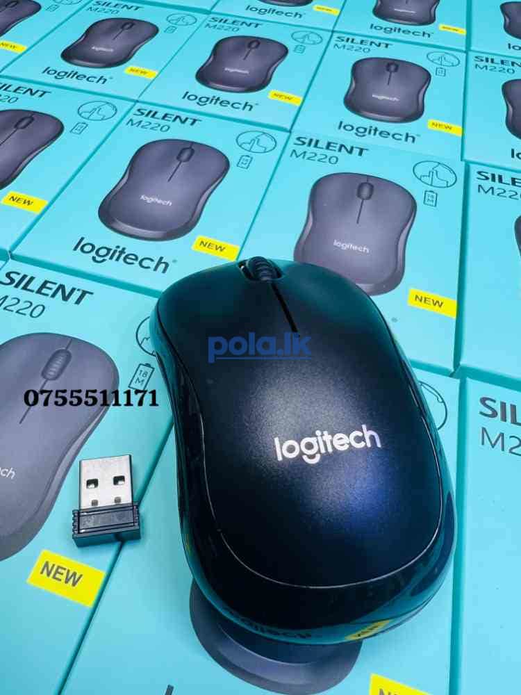 Logitech silent click m220 mouse - photo 4