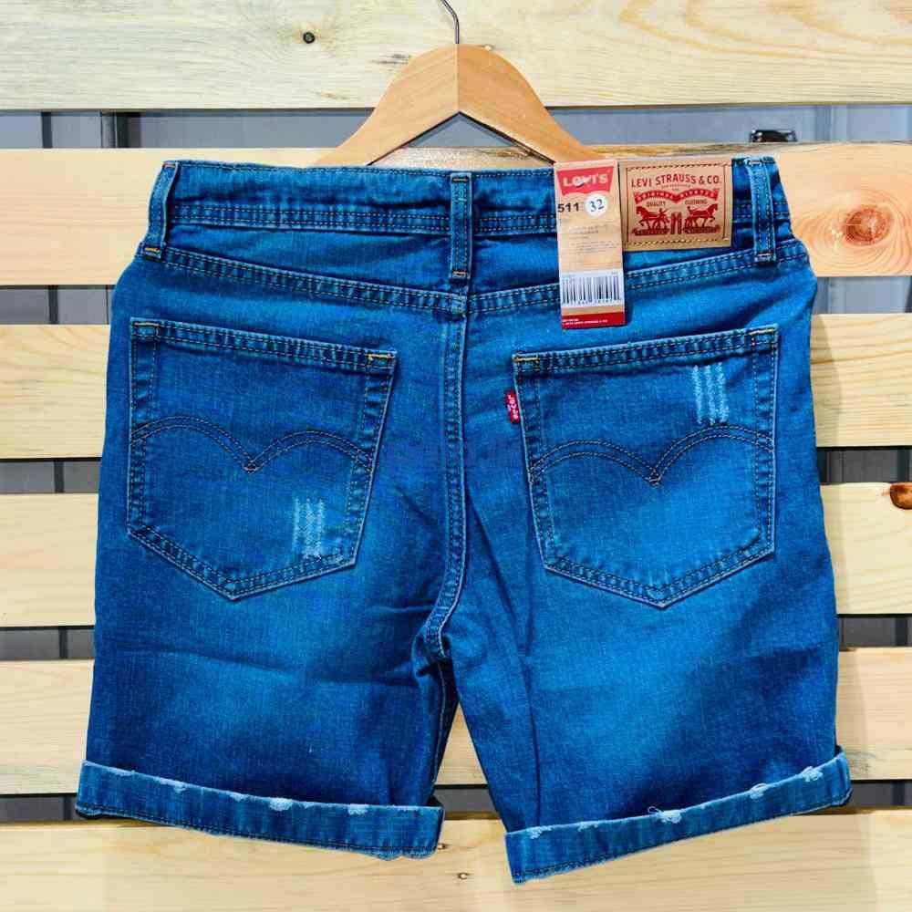 Denim shorts - photo 2