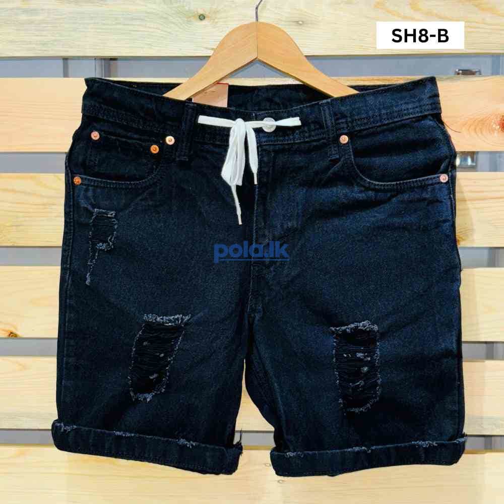Denim shorts - photo 5