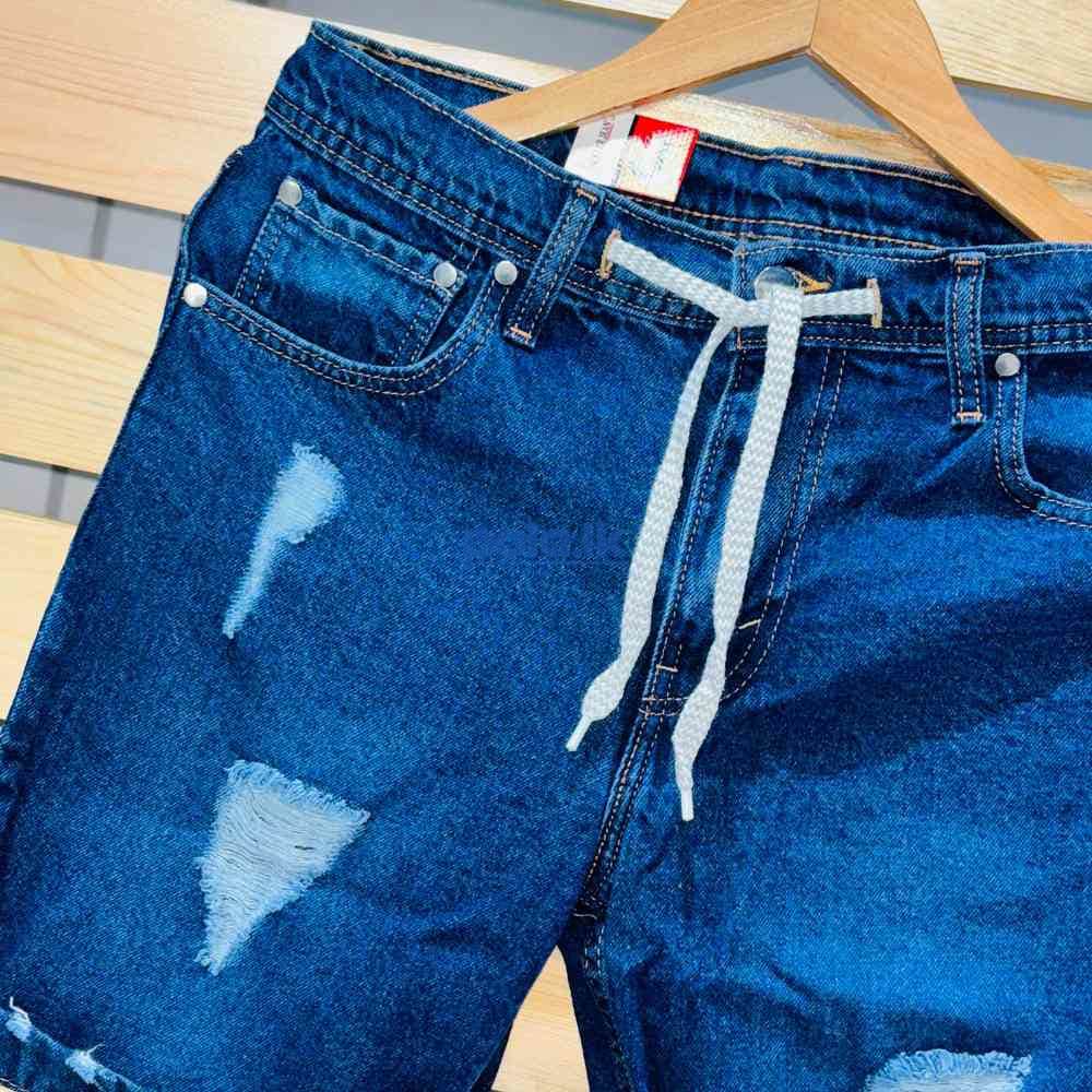 Denim shorts - photo 13