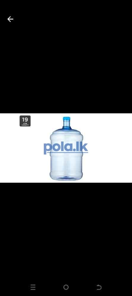 Bottled water and empty bottle - photo 2