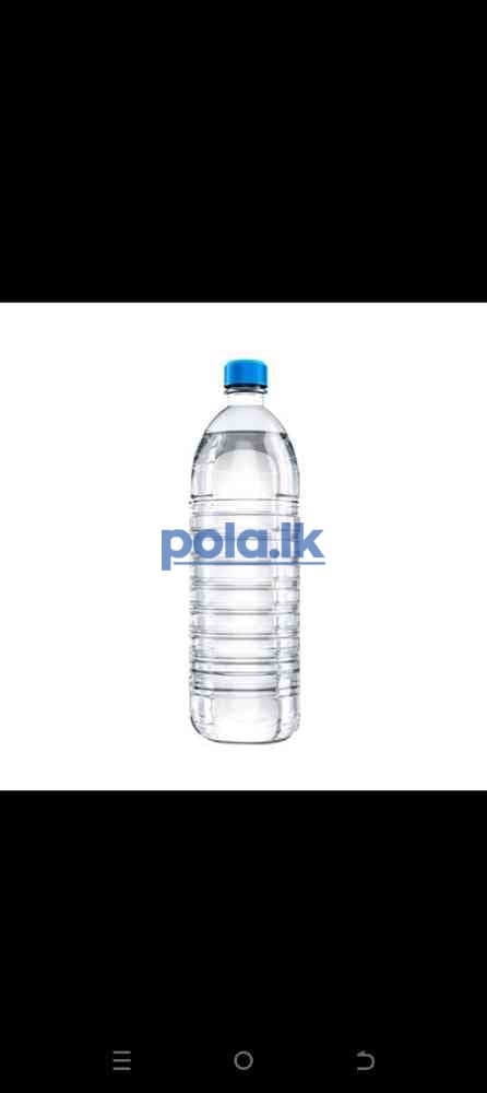 Bottled water and empty bottle - photo 6