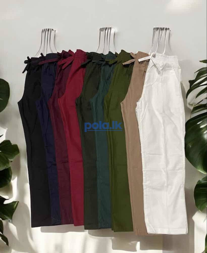 Linen fabric pants - photo 1