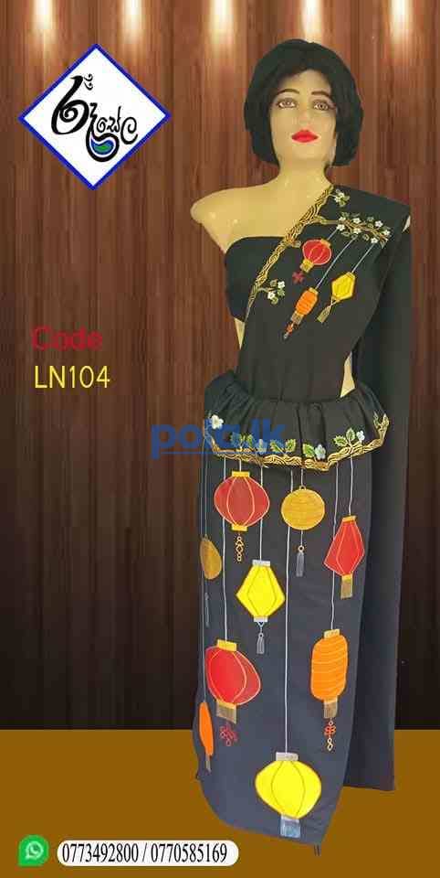 Hand painted saree - photo 7