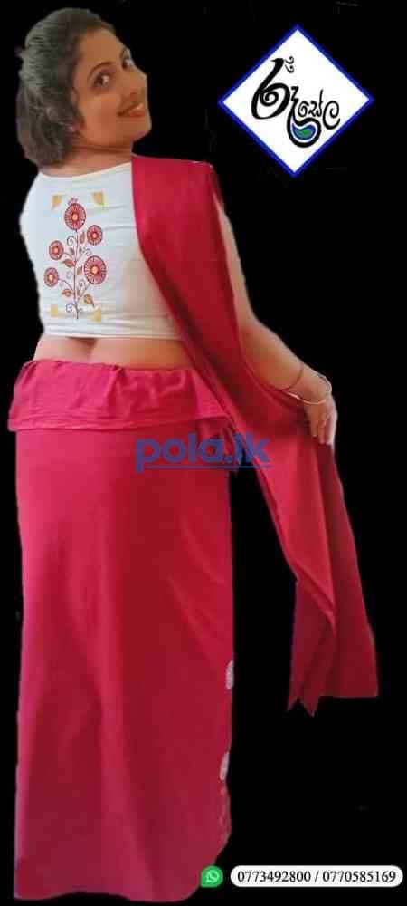Hand painted saree - photo 8