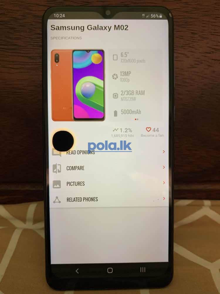 Samsung galaxy M02 - photo 1