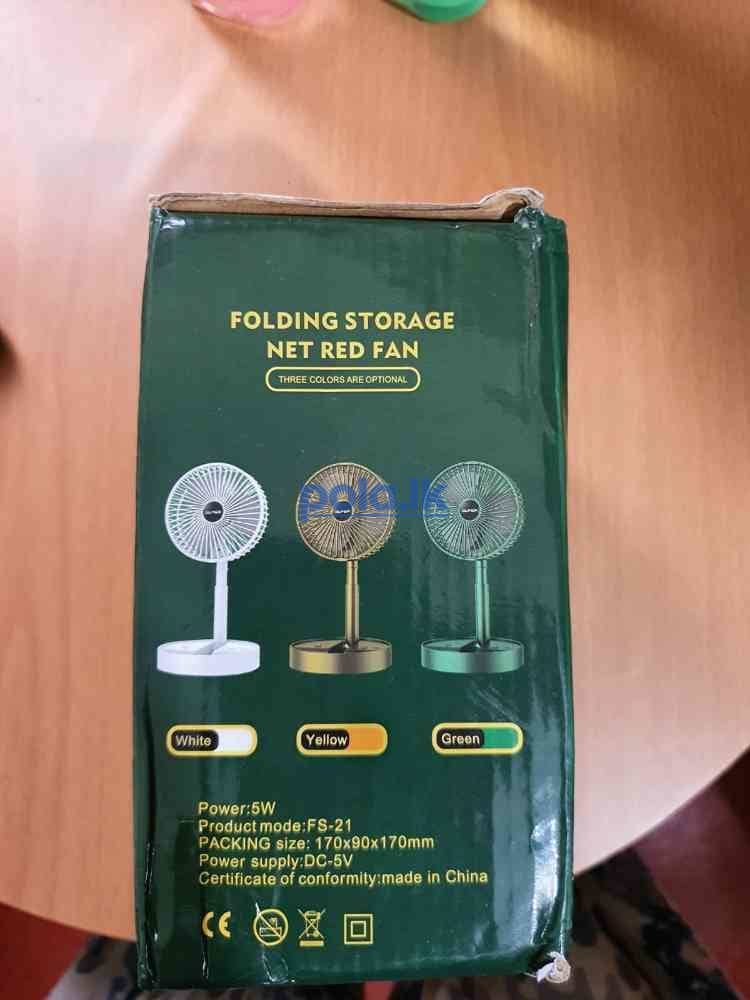 Folding USB rechargeable fan - photo 3