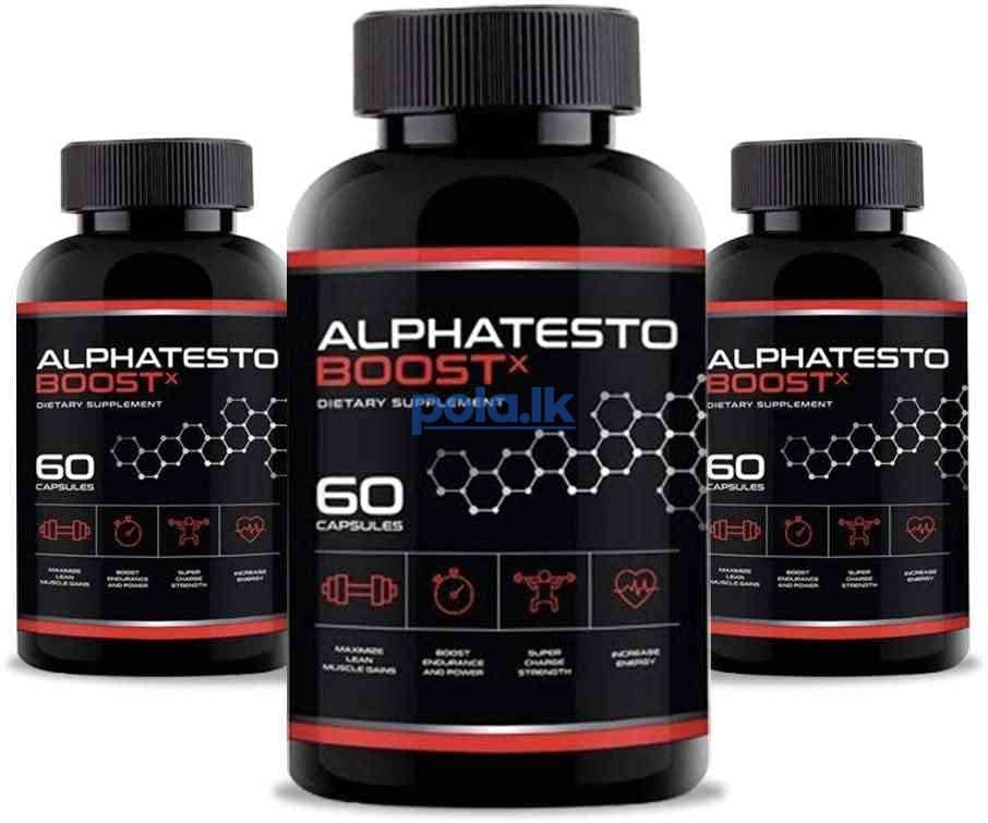 Alphatesto boost X 60 capsules - photo 4