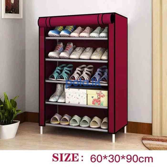 5 Layer shoe rack with cover - photo 1