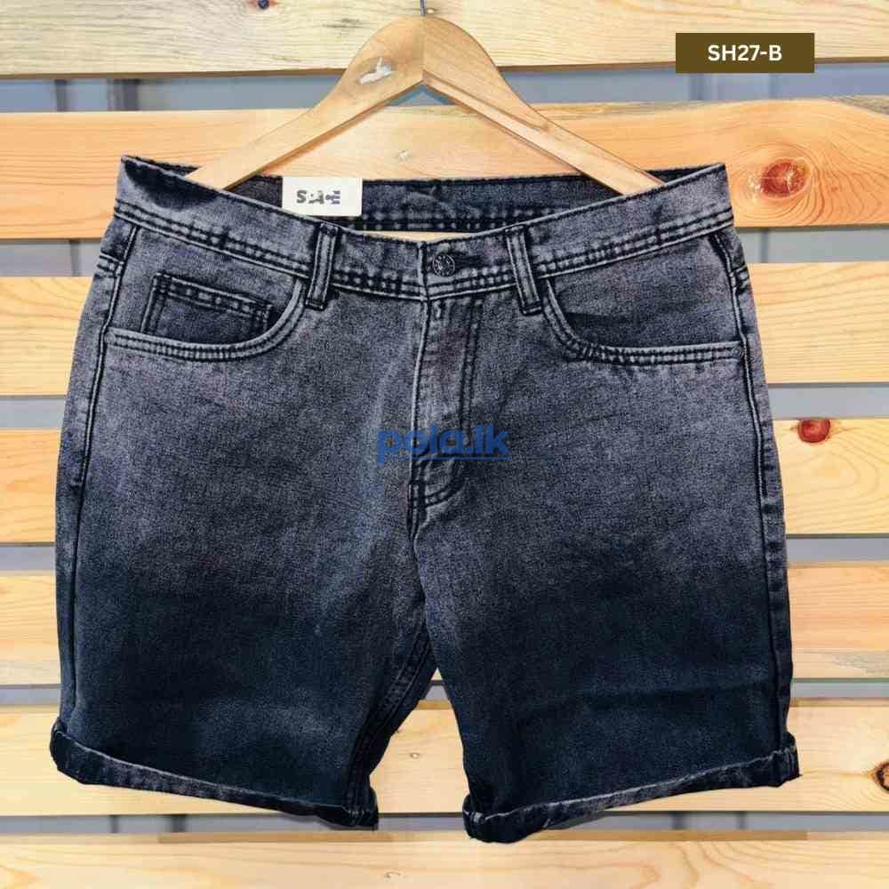 Denim shorts - photo 5