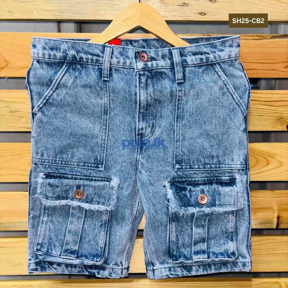 Denim shorts - photo 9