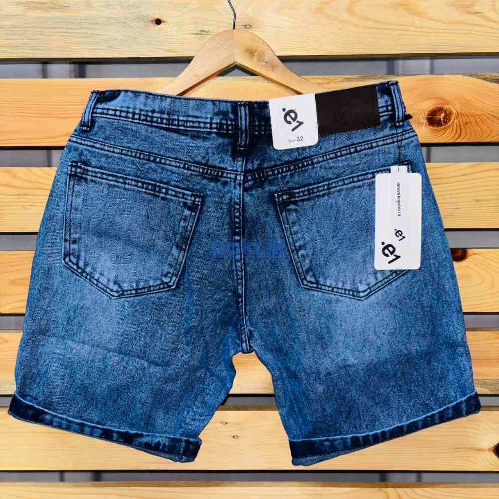 Denim shorts - photo 4