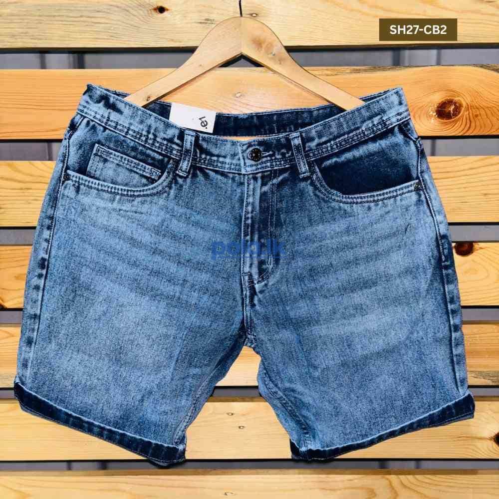 Denim shorts - photo 6