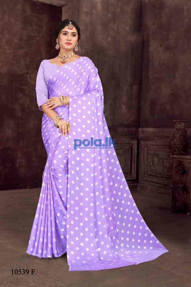 Printed silk satin saree cash on delivery - photo 13