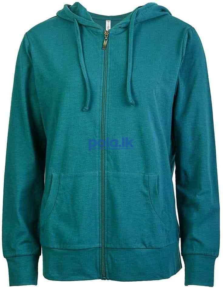 Zipper hoodies plain - photo 3