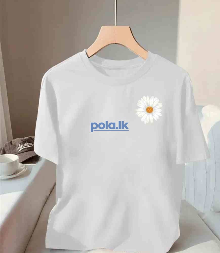 Ladies floral print t-shirt - photo 3