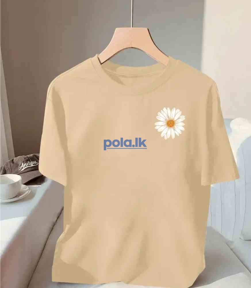 Ladies floral print t-shirt - photo 4