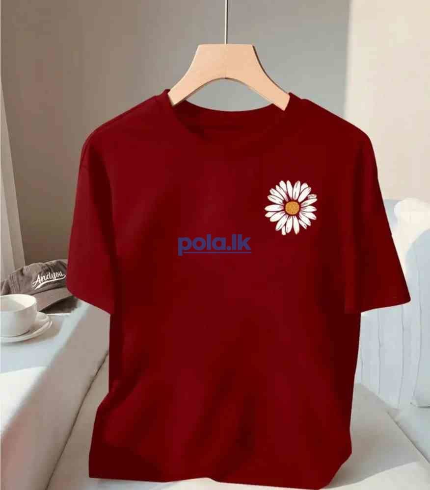 Ladies floral print t-shirt - photo 2