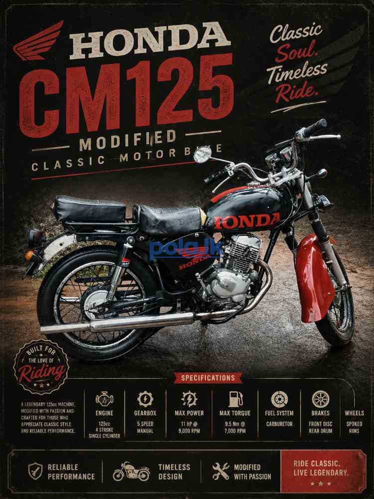 Honda CM 125 - photo 1