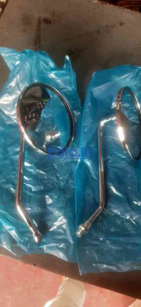 Honda CD 125 / 185 / 200 short arm nical side mirrors - photo 1