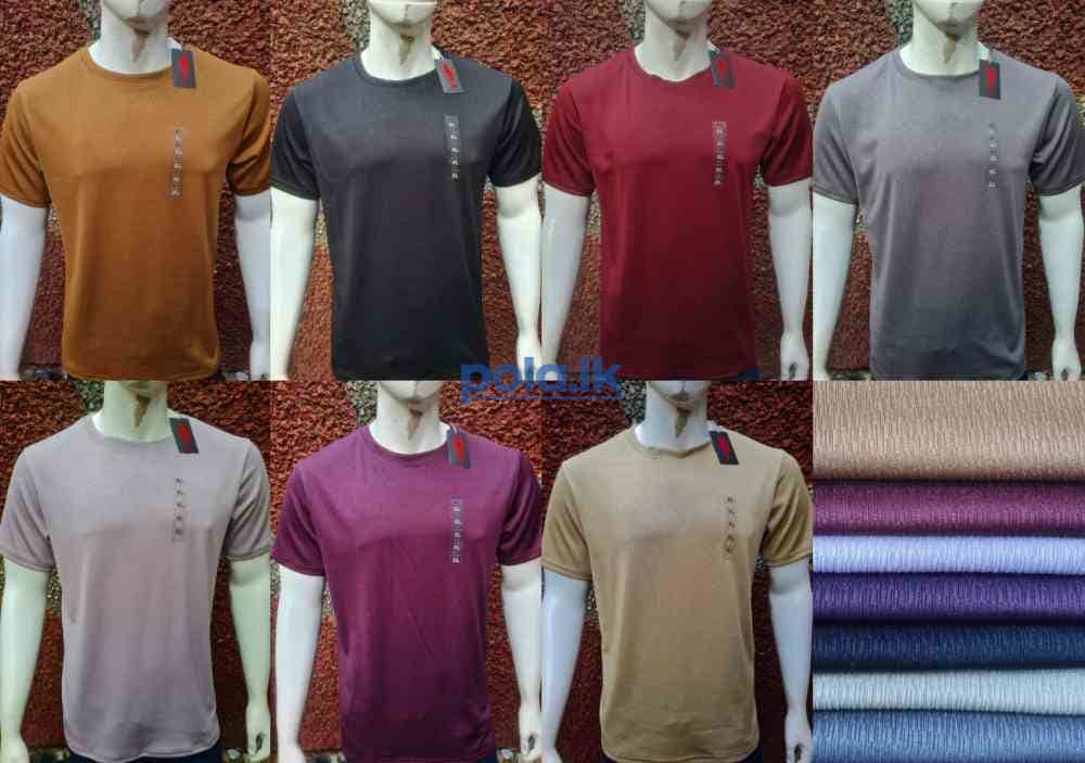 Popcorn fabric short sleeve t-shirt - photo 1