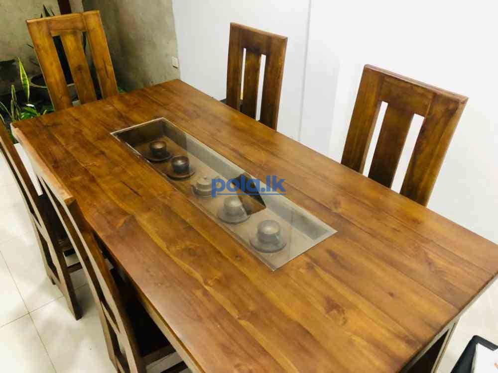 Teak dining table - photo 1