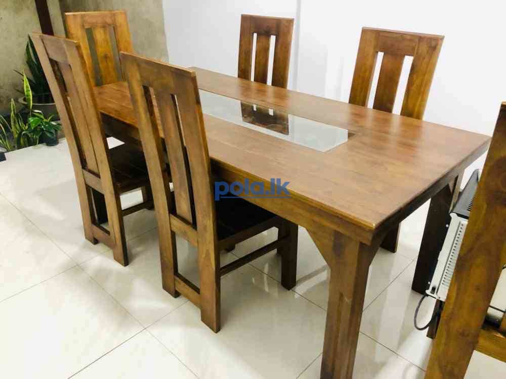 Teak dining table - photo 3